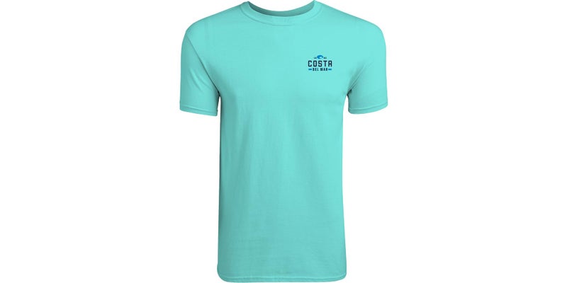 Costa Del Mar Prado Short Sleeve T Shirt, Caribbean, Medium - Image 2